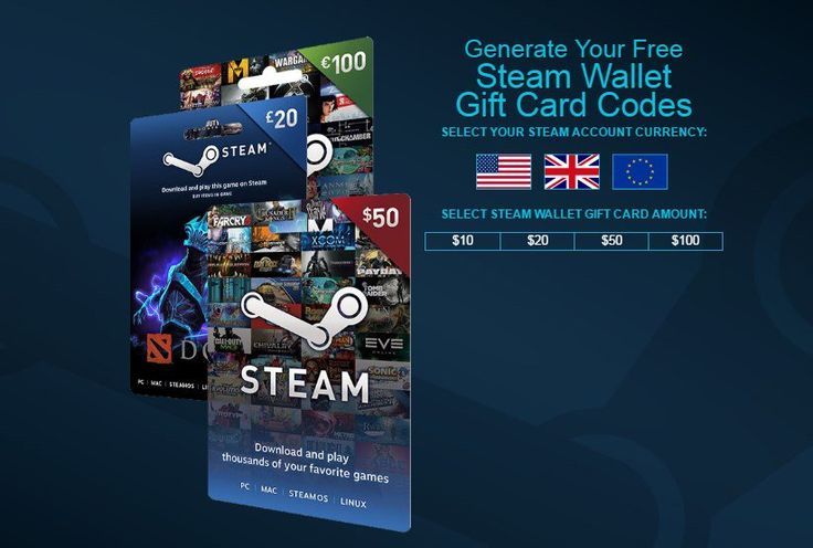 معرفی دریافت گیفت کارت steam رایگان با برنامه