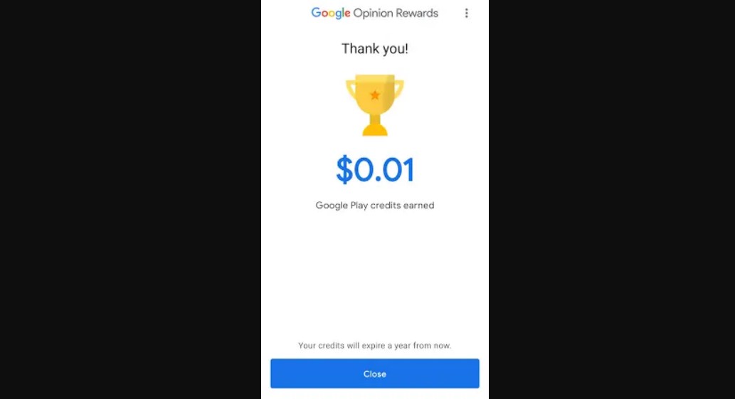 برنامه Google Opinion Rewards